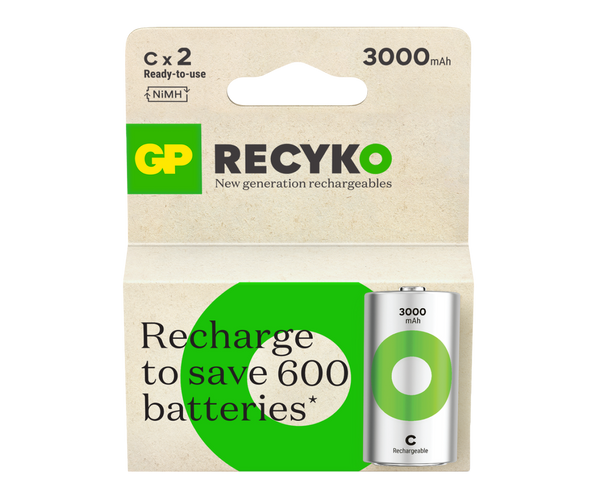 GP Recyko C Rechargeable Batteries