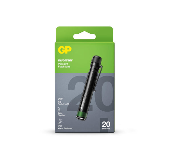 GP Discovery CP21 Penlight Torch with 1 AAA