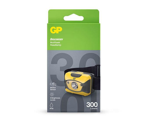 GP DISCOVERY Everyday Multitask Head Torch CH46 (Motion Sensors)