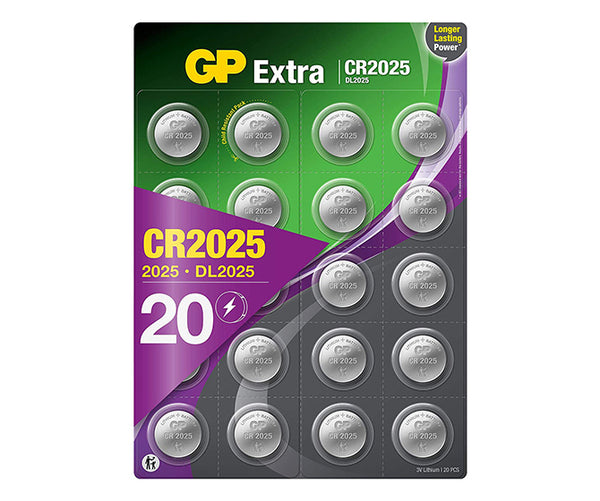 GP Extra Lithium Button CR2025
