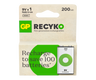 GP Recyko 9V Rechargeable Batteries