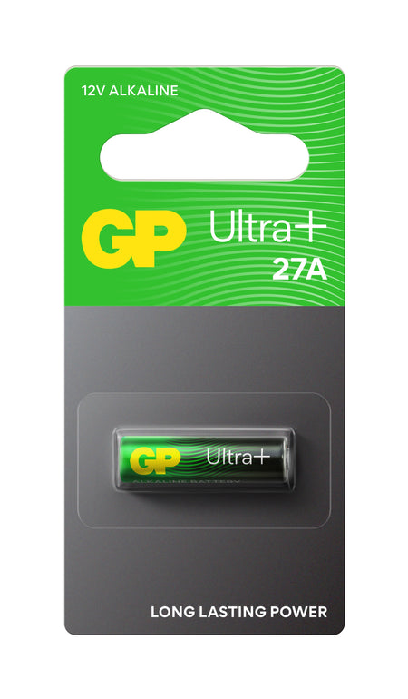 GP Ultra+ Alkaline High Voltage 27A (MN27)