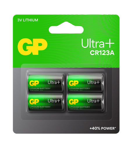 GP Ultra+ Lithium Pro CR123A
