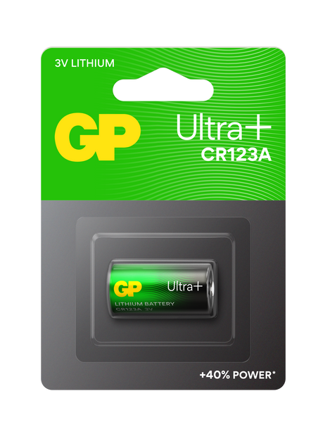 GP Ultra+ Lithium Pro CR123A