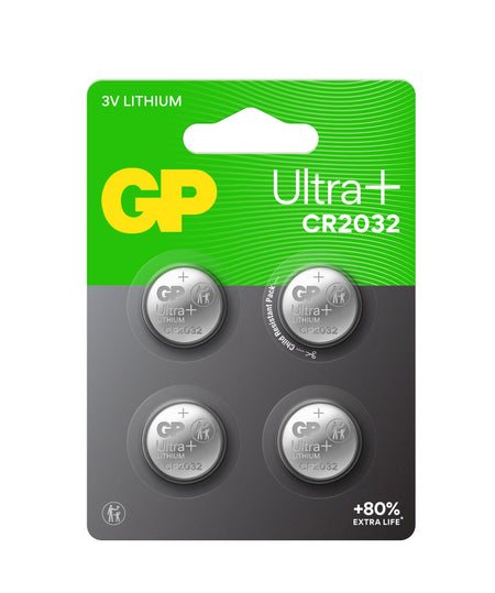 GP Lithium Coin Batteries CR2032