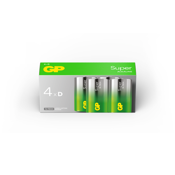 GP Super Alkaline D Size Batteries