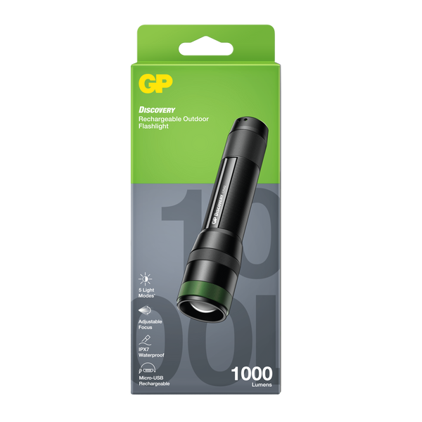 GP Discovery Rechargeable Outdoor 1000lm - CR42