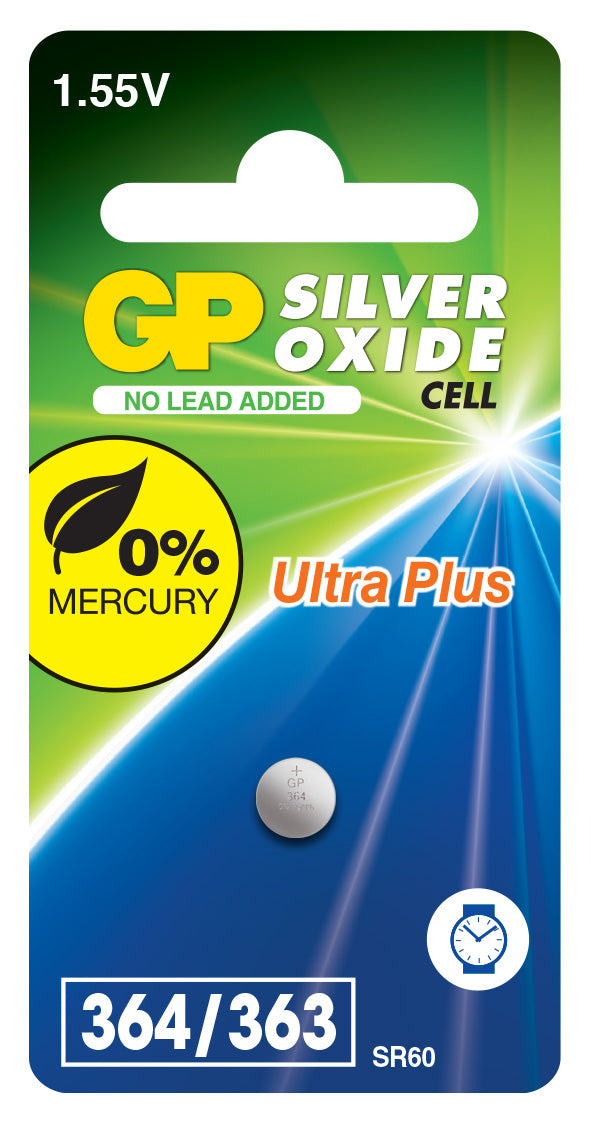 GP Silver Oxide Button 364 (SR60)
