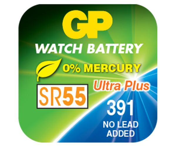 GP Silver Oxide Battery - 391