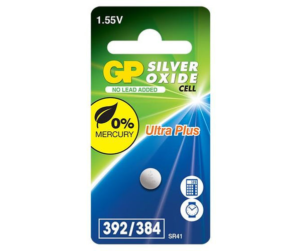 GP Silver Oxide Battery - 392