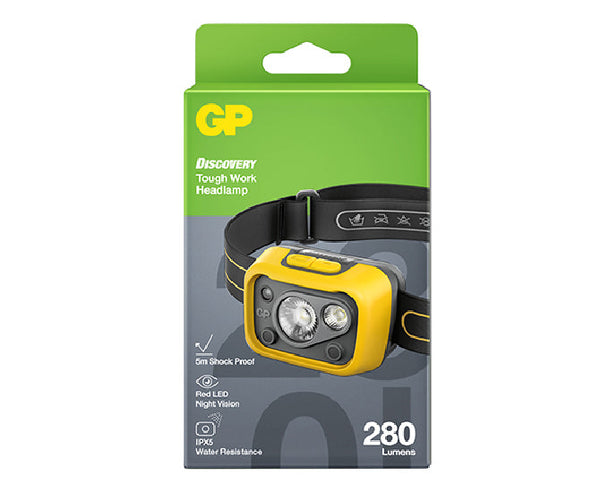 GP DISCOVERY Tough Work Head Torch CHW53