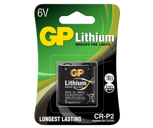 GP CR-P2 Lithium Battery