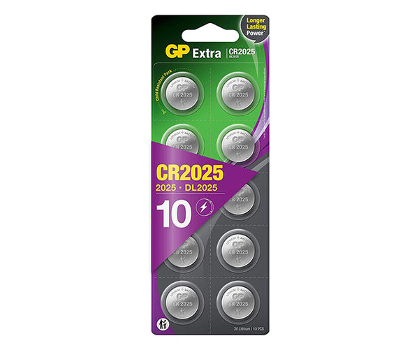 GP Extra Lithium Button CR2025