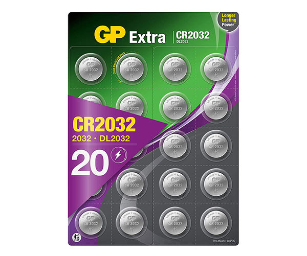 GP Extra Lithium Button CR2032