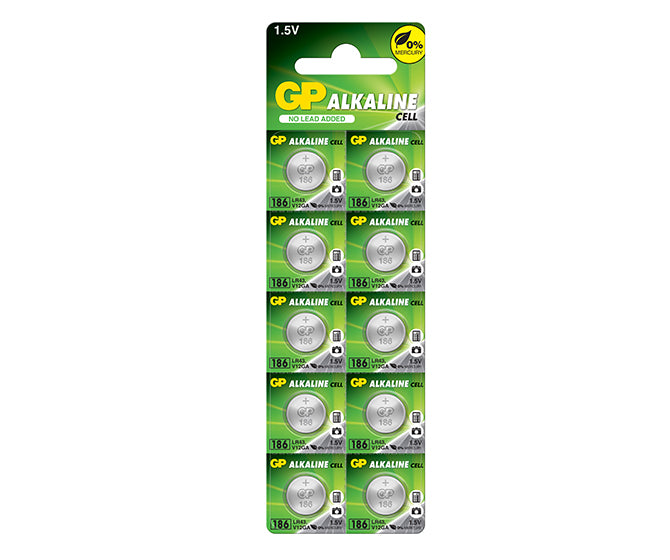 GP Alkaline Cell Battery 186 | GP Batteries UK