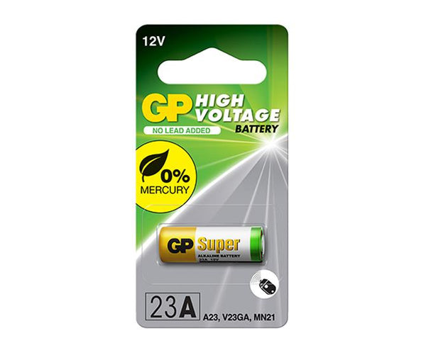 GP Size 23A High Voltage Alkaline Battery 10 Batteries