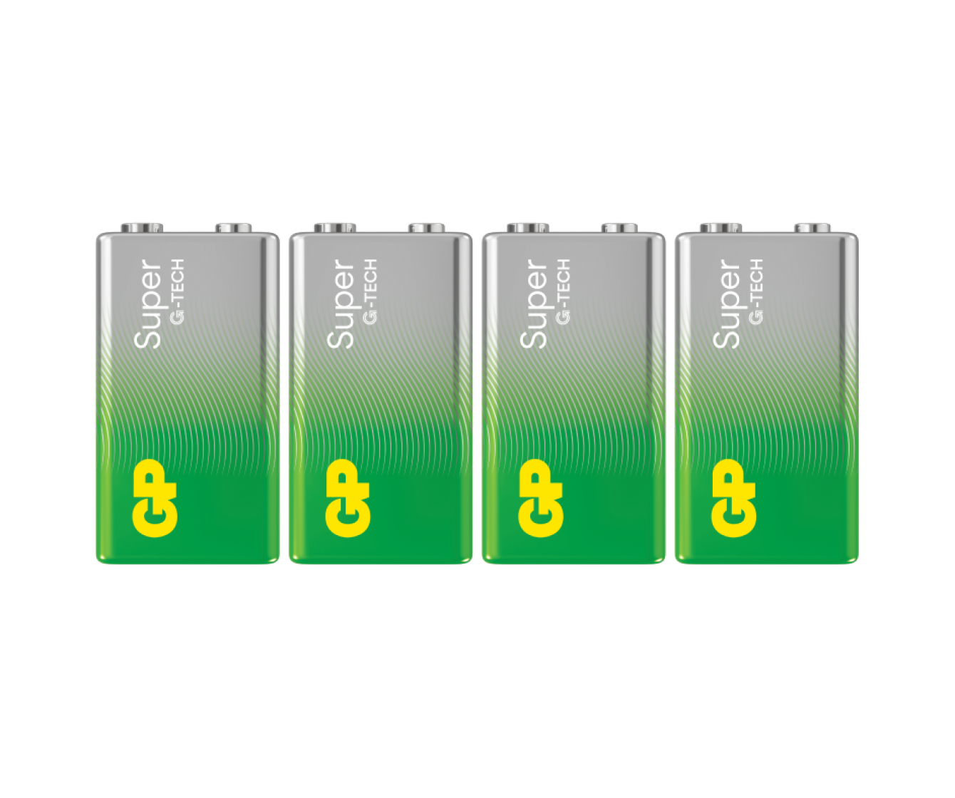GP Super Alkaline 9V Batteries