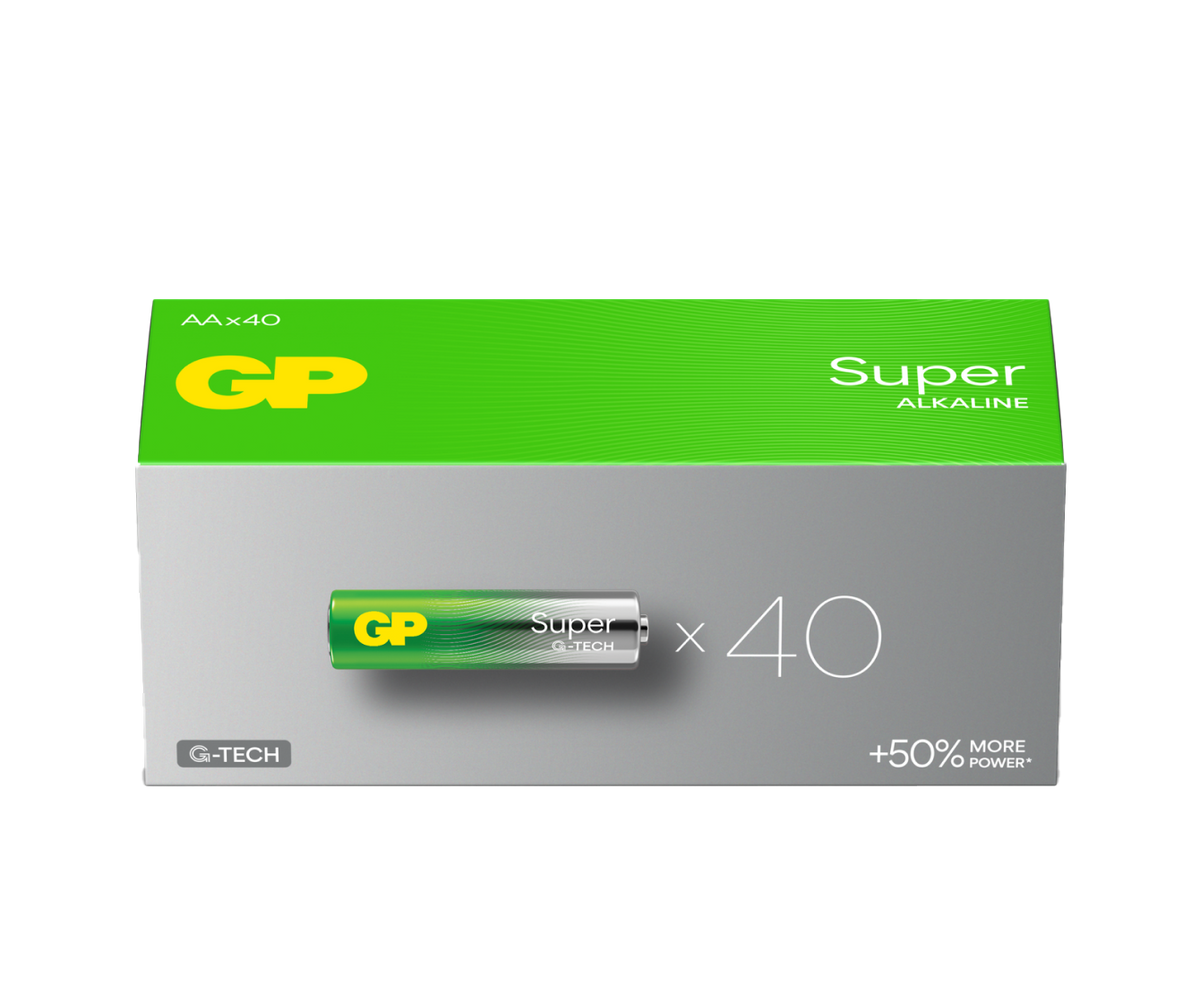 GP Super Alkaline AA Batteries | GP Batteries UK