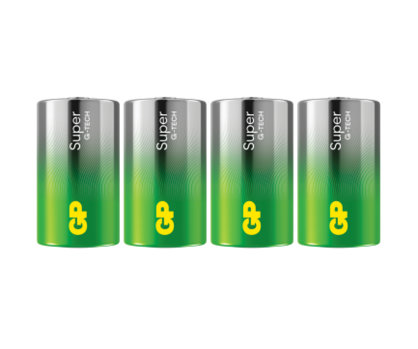 GP Super Alkaline D Size Batteries