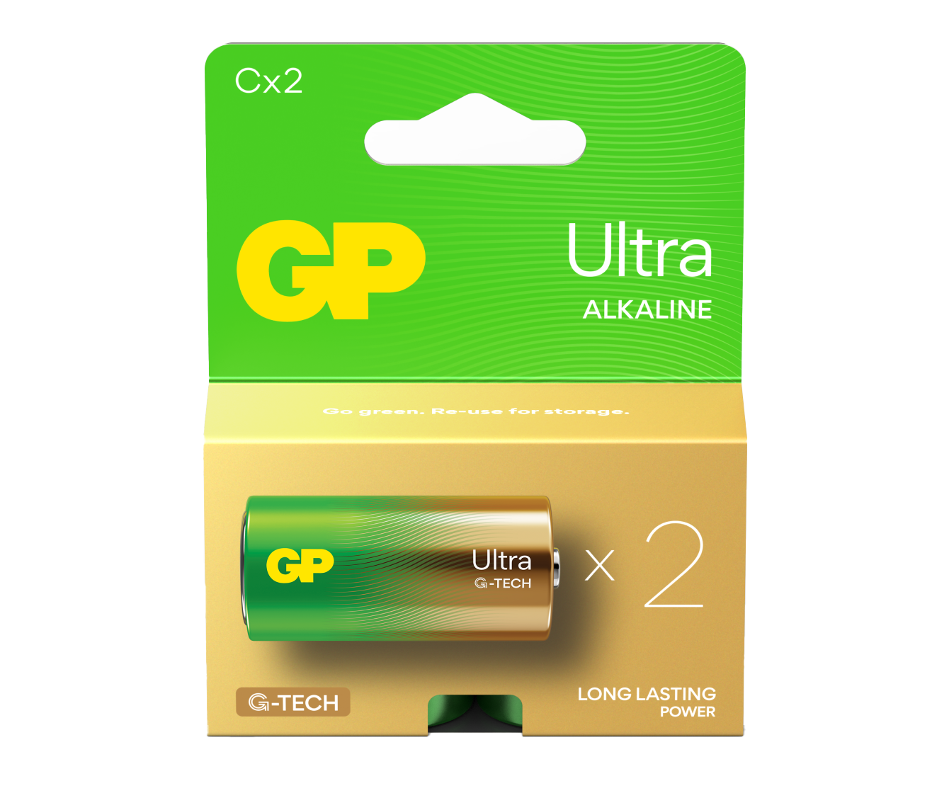 GP Ultra Alkaline C Batteries