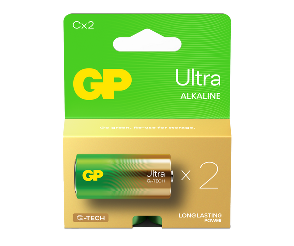 GP Ultra Alkaline C Batteries